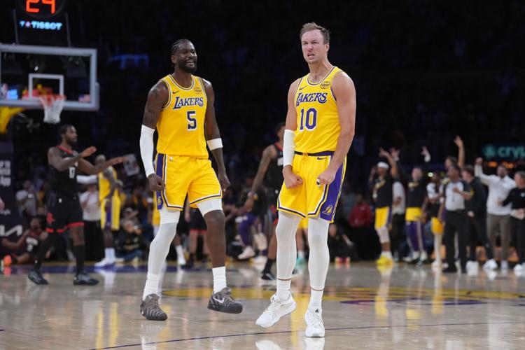 NBA: Playoffs-Houston Rockets at Los Angeles Lakers