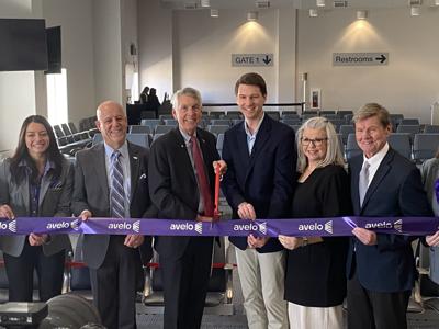 Avelo new base of operations ribbon-cutting