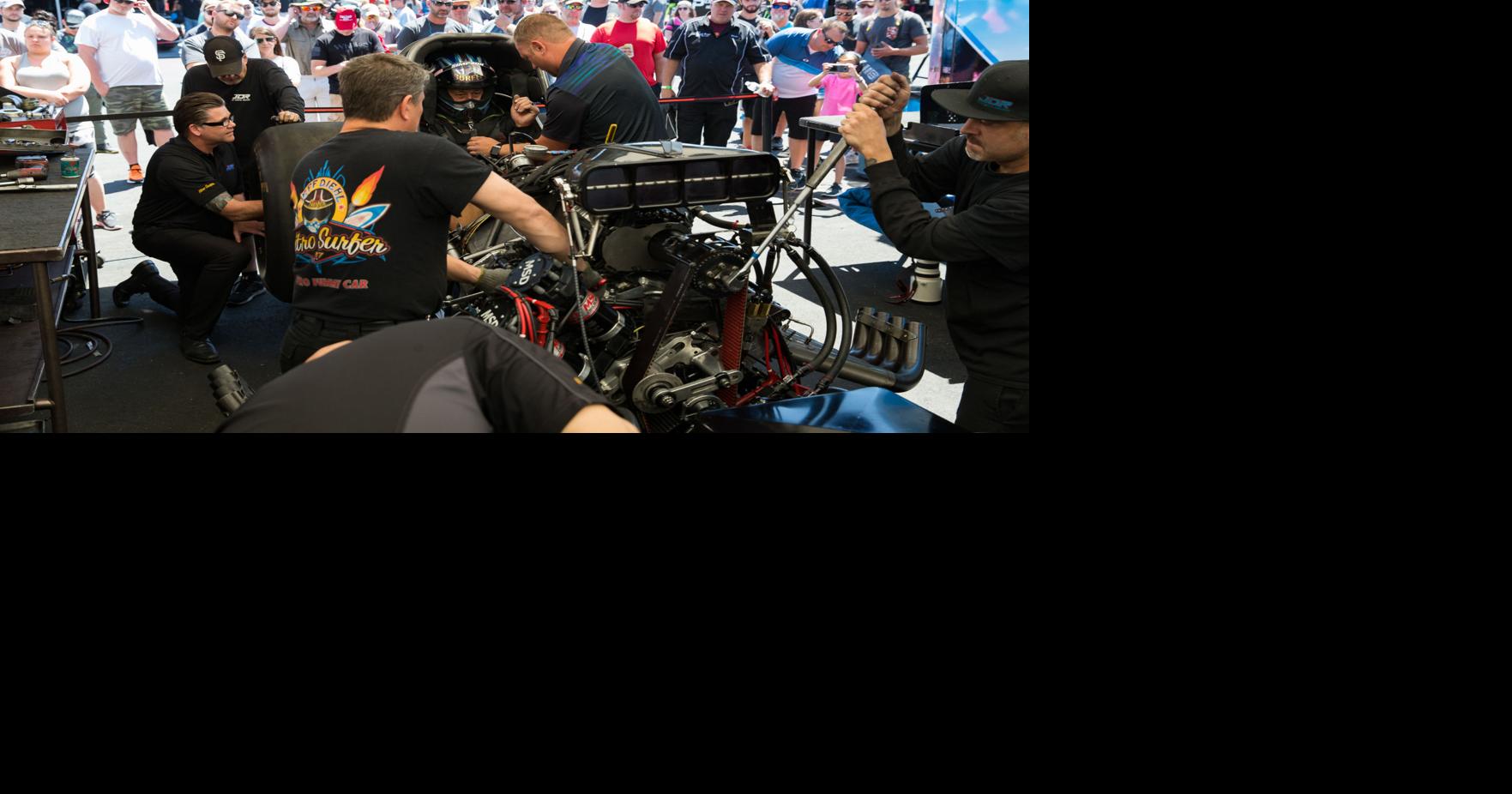 NHRA FOUR-WIDE NATIONALS: a photo tour of Saturday at zMAX Dragway