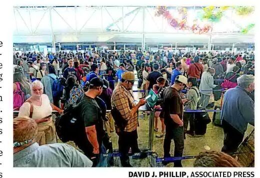 Houston airport a symbol for shutdown