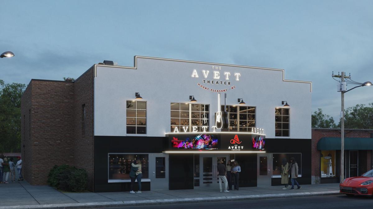 The Avett Theater rendering