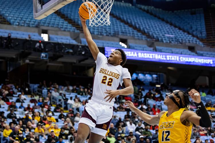 Images from the 2021-22 Class 2A NCHSAA Men’s Basketball State Championship Game on March 12, 2022 at the University of North Carolina’s Dean E. Smith Center in Chapel Hill.