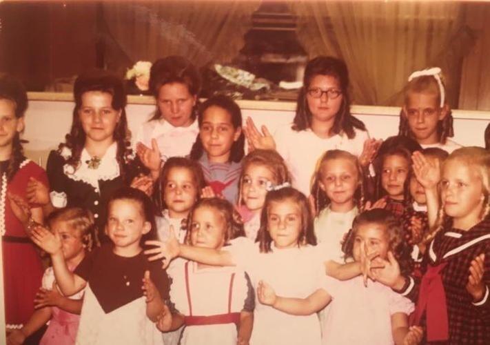 23-Back row, 12 yrs old age of accountabily-adult hair style-Angela, Becky, Esther, and Deborah.jpg