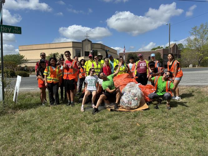 ELK group with litter