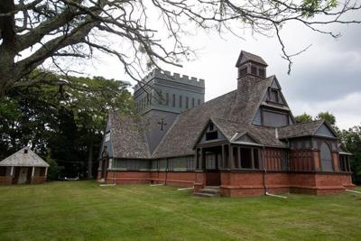 The Church of the Presidents stands on Ocean Avenue at the south end of Long Branch, New Jersey, on Wednesday June 28, 2023.