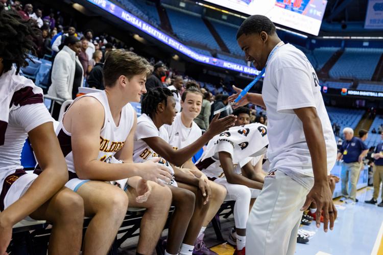 Images from the 2021-22 Class 2A NCHSAA Men’s Basketball State Championship Game on March 12, 2022 at the University of North Carolina’s Dean E. Smith Center in Chapel Hill.