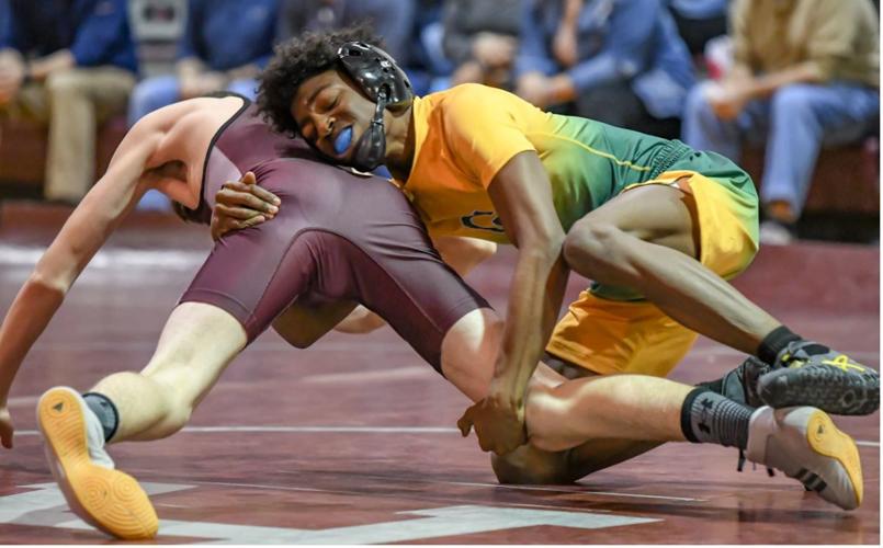 Marcus Jackson wrestling