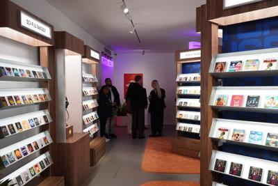 Browse the shelves and find an audiobook to listen to at Audible Story House.