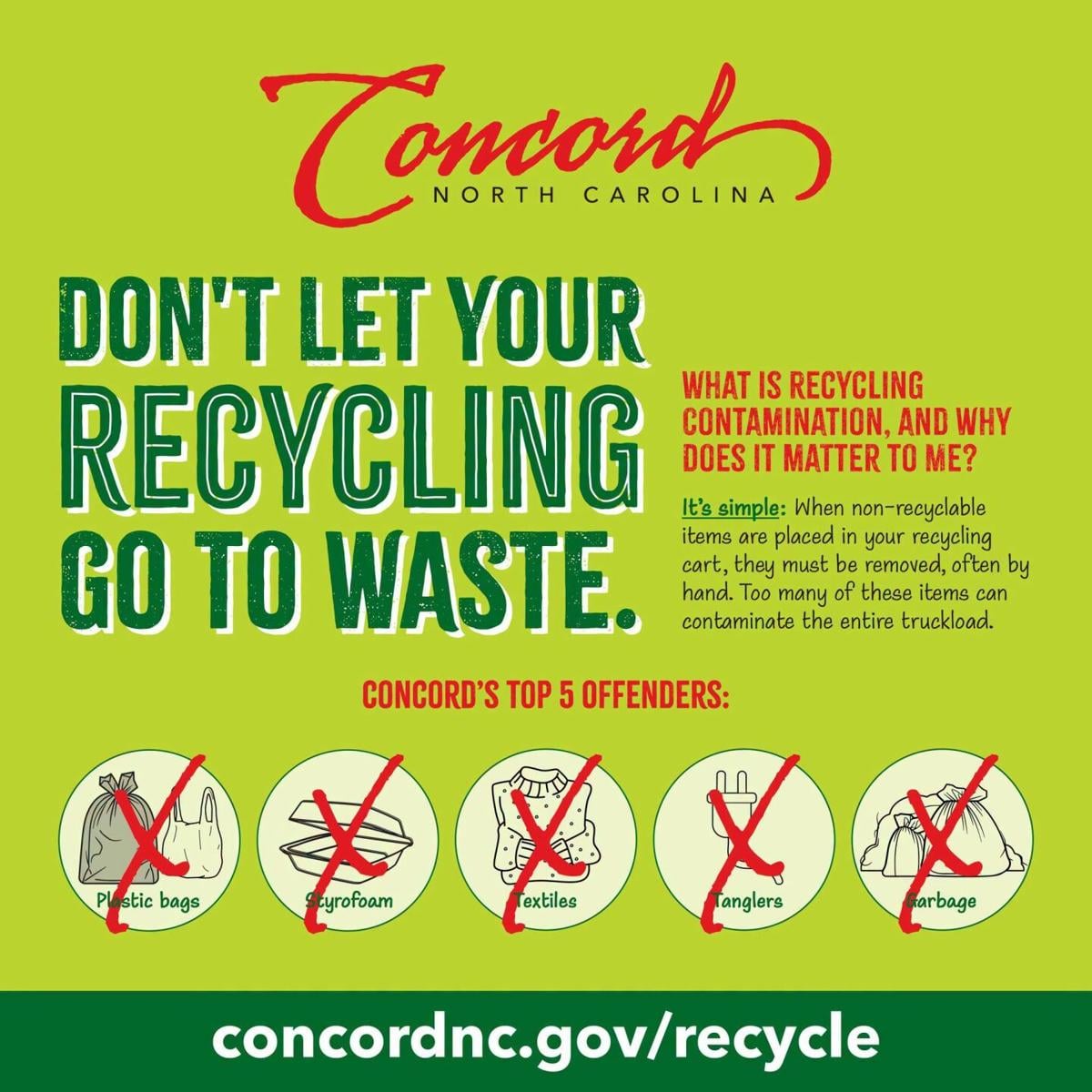 Don't try to recycle these