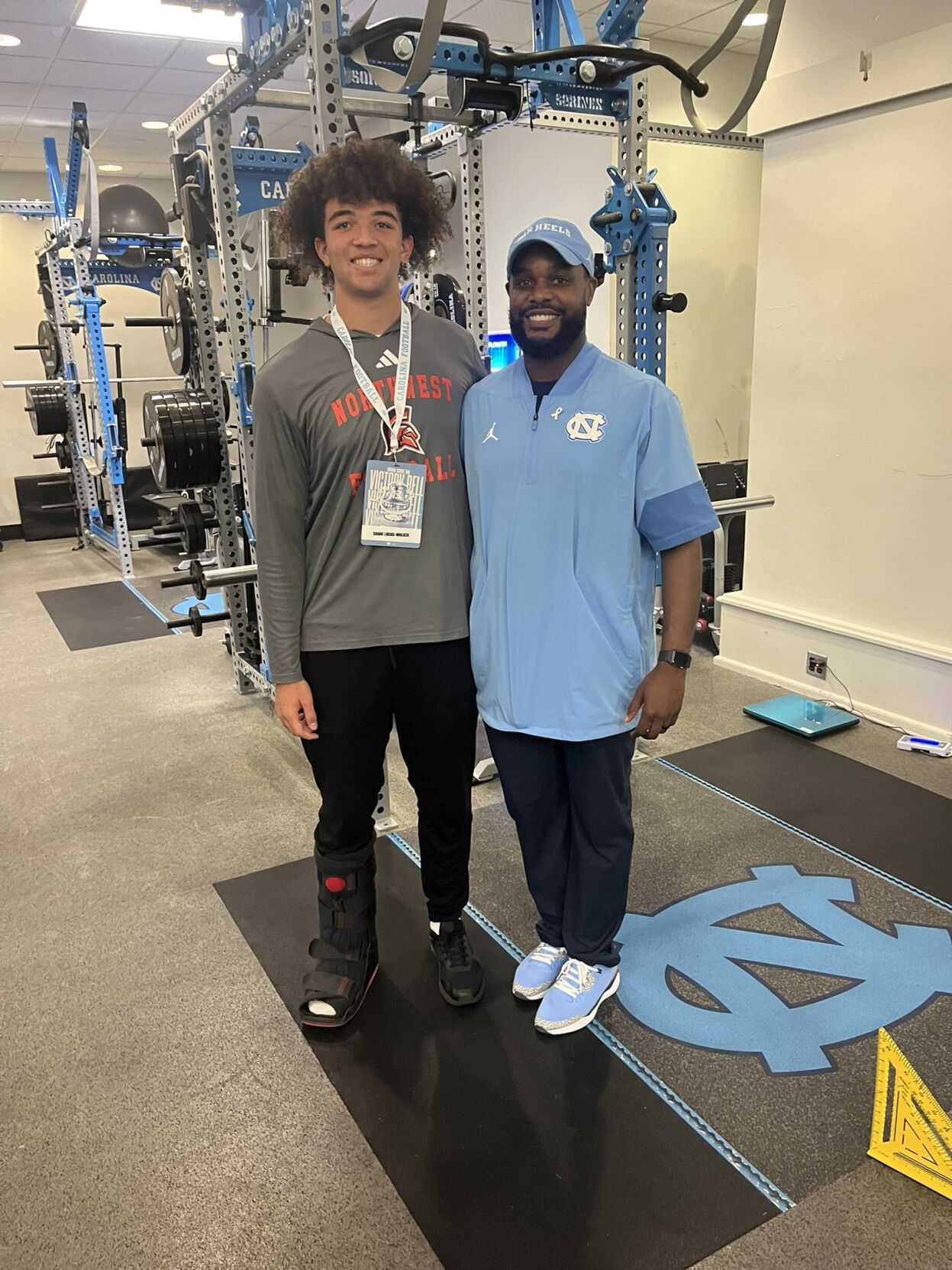 UNC visit for Shane Lucas-Walker