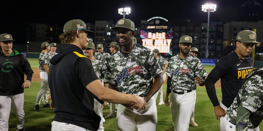 Carlson Reed Perfect Through Seven in Grasshoppers' Combined No-Hit Victory