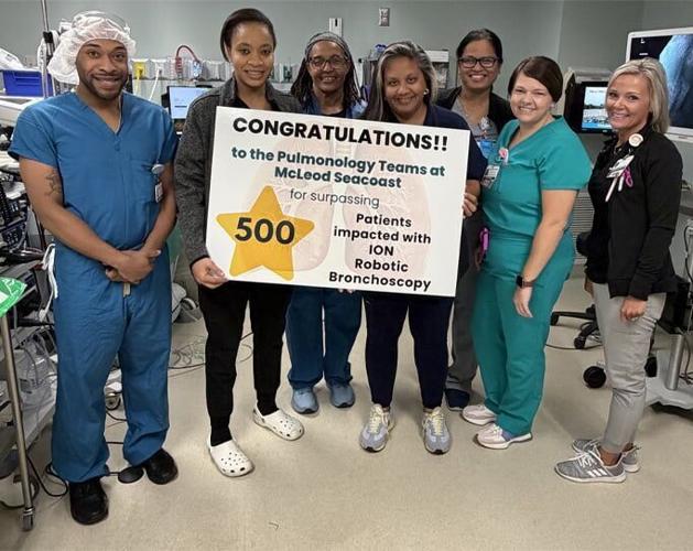 McLeod Health Seacoast Surpasses 500 Ion Bronchoscopy Procedures