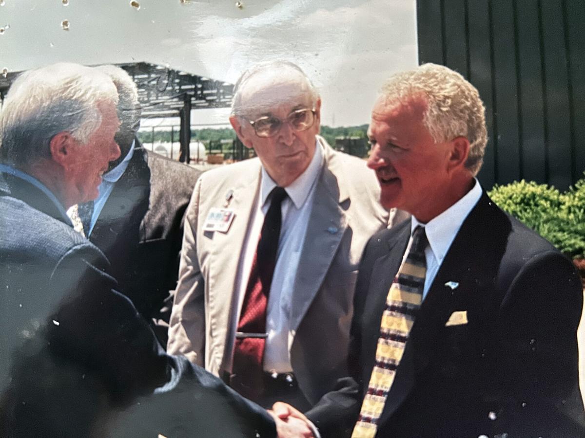 A visit from President Jimmy Carter