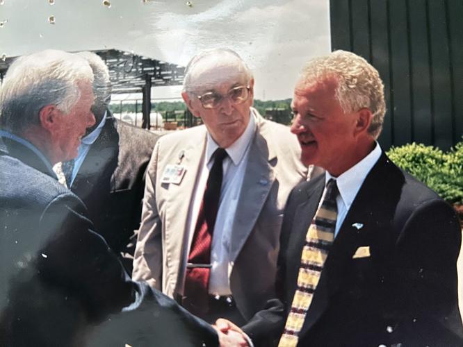 A visit from President Jimmy Carter