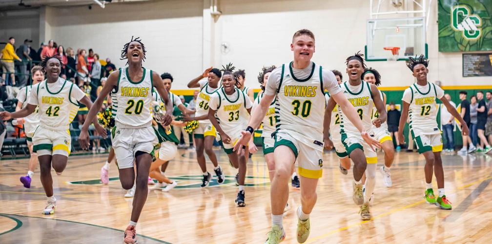 The Vikings defeated Crest 86-50 in the fourth round of the State Playoffs.