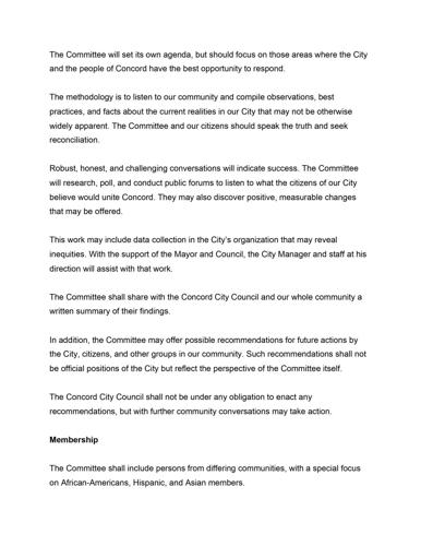 Concord United Committee Petition 3