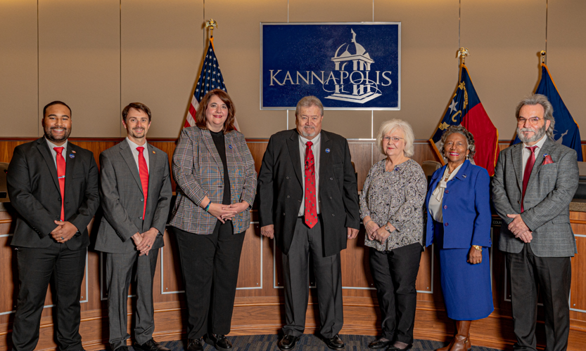 Kannapolis swears in mayor, council