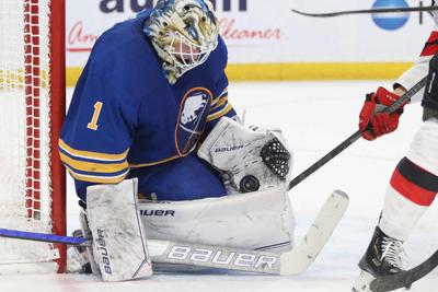 Sabres Devils second