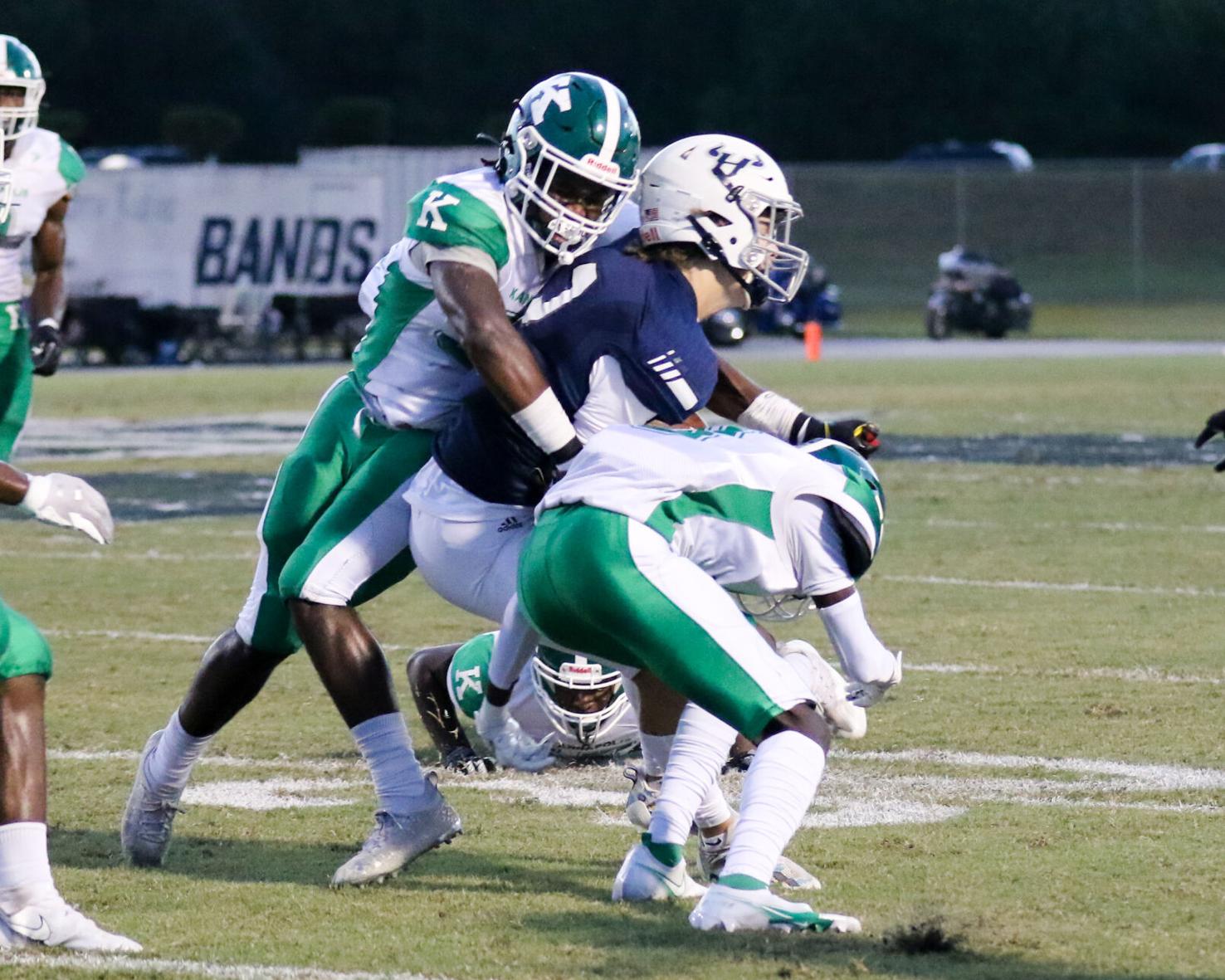 HIGH SCHOOL FOOTBALL Bulls get best of A.L. Brown in highly