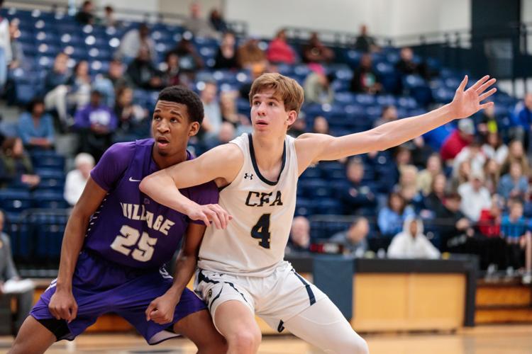 The Concord First Assembly Academy Eagles win the 2019-20 NCISAA Class 3A State Championship.