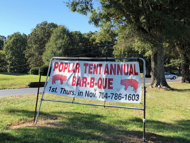 Poplar Tent barbecue