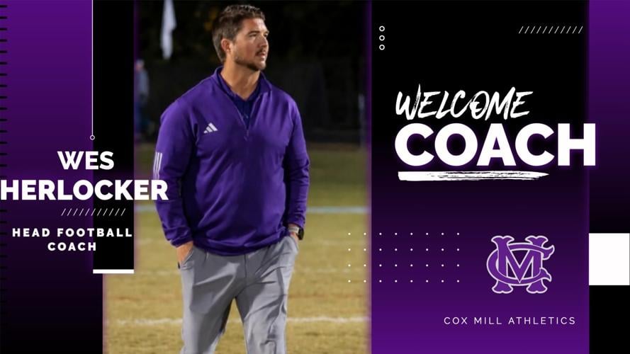 Wes Herlocker new football coach at Cox Mill