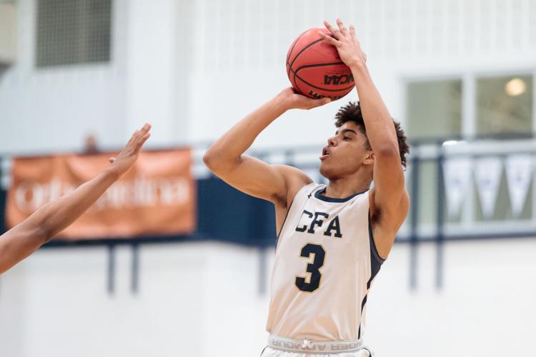 The Concord First Assembly Academy Eagles win the 2019-20 NCISAA Class 3A State Championship.