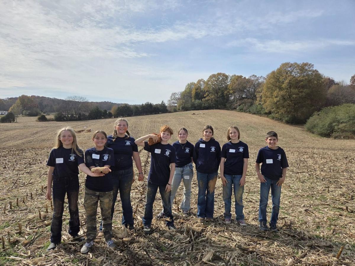Mount Pleasant land juding FFA team