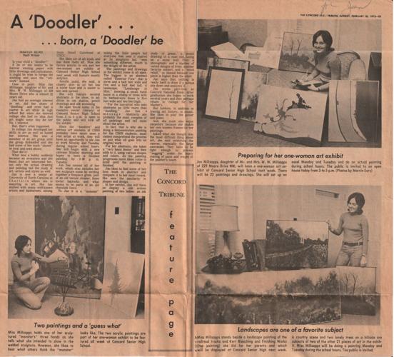 Jan Millsapps art student