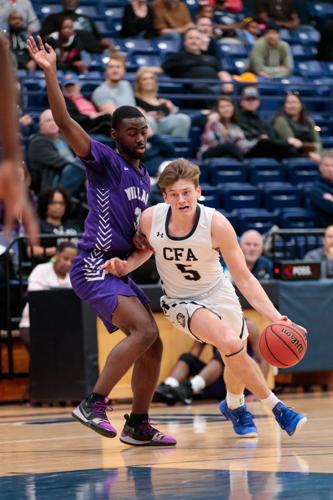 The Concord First Assembly Academy Eagles win the 2019-20 NCISAA Class 3A State Championship.