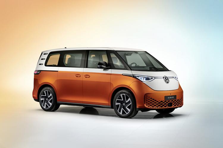 VW's Microbus is reborn as the groovy, electric ID.Buzz. Here's what it  looks like