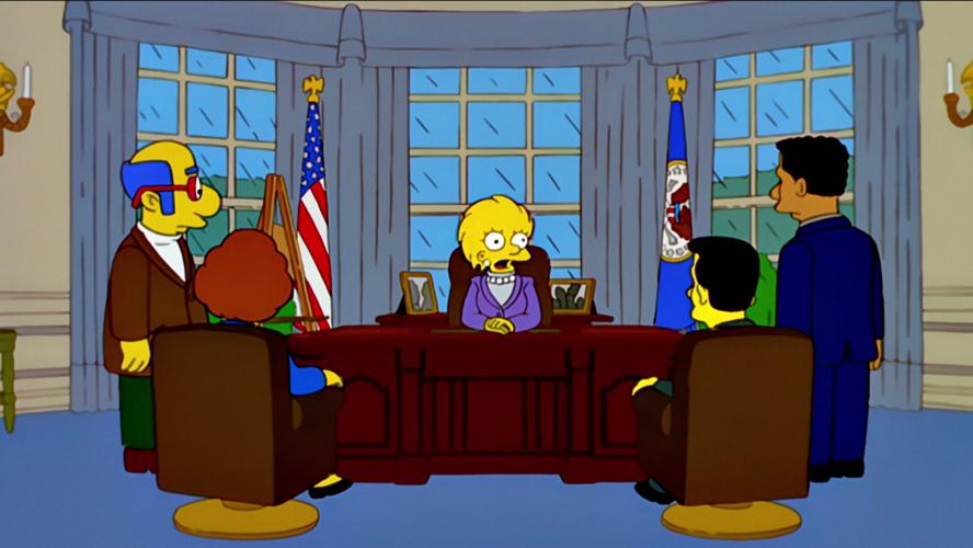 'The Simpsons' seemed to get it right again -- by predicting part of the inauguration