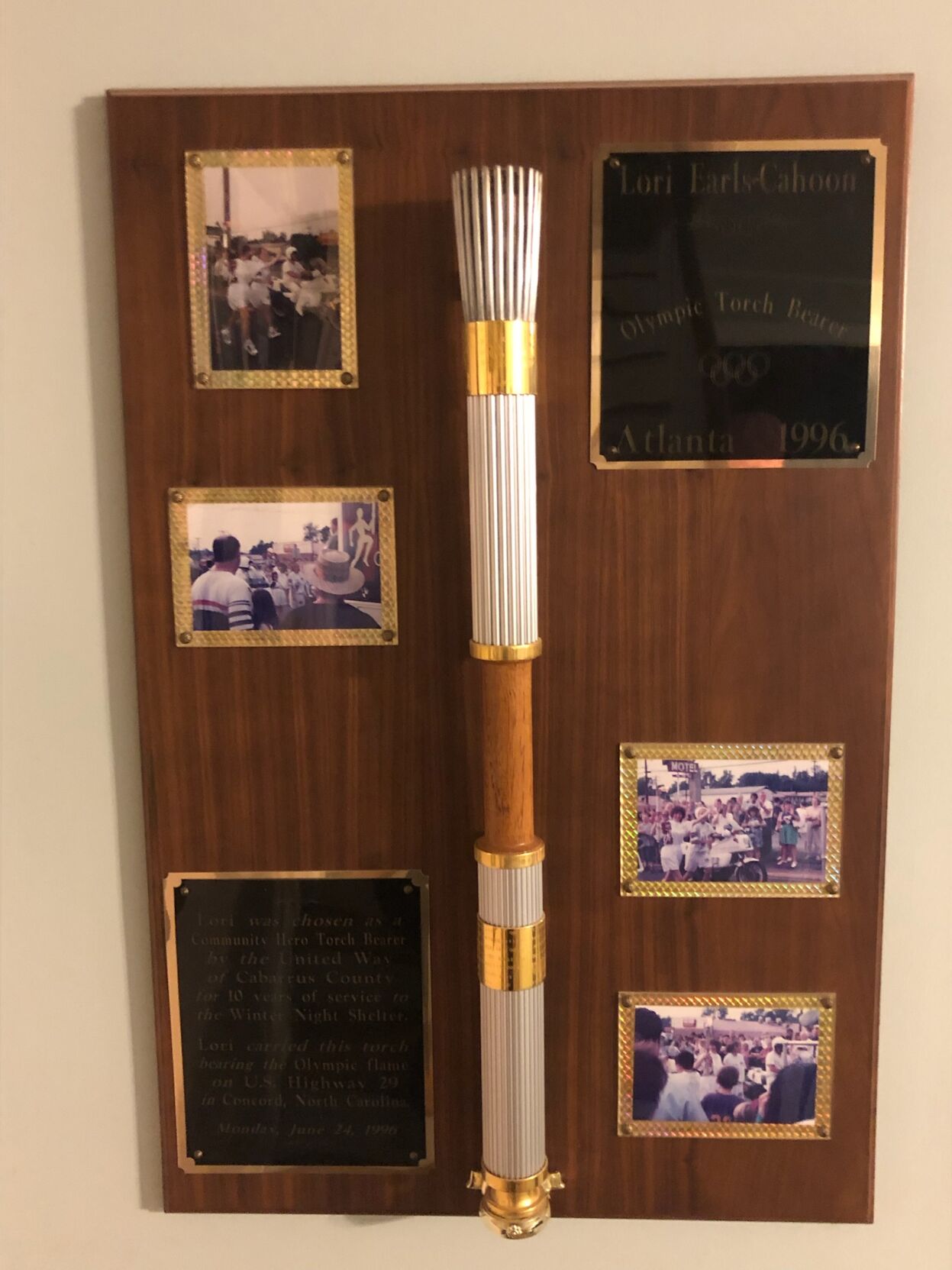 1996 Olympic Torch Relay 25th Anniversary