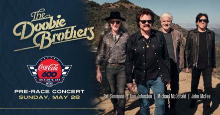 The Doobie Brothers set for Coca-Cola 600 concert - Vimarsana News