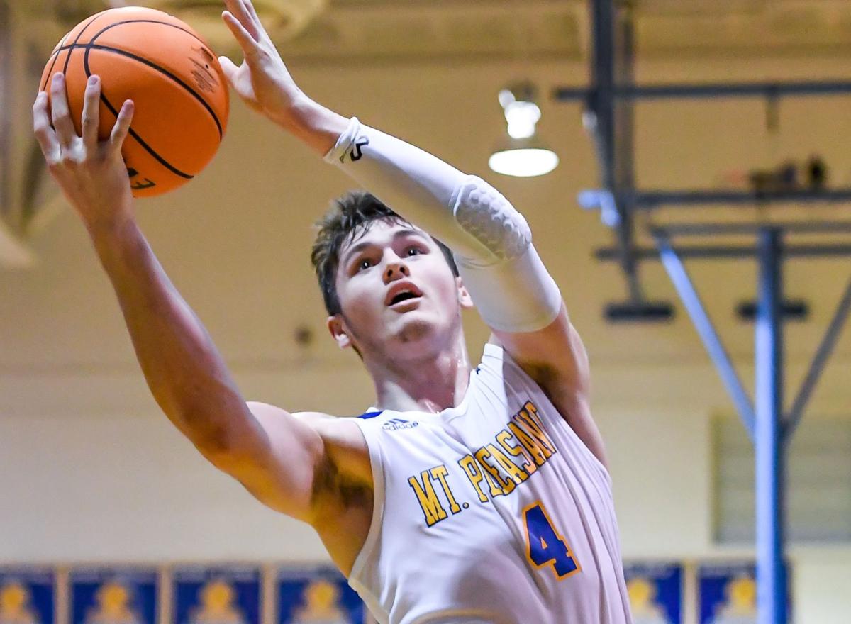 Friday night high school basketball action