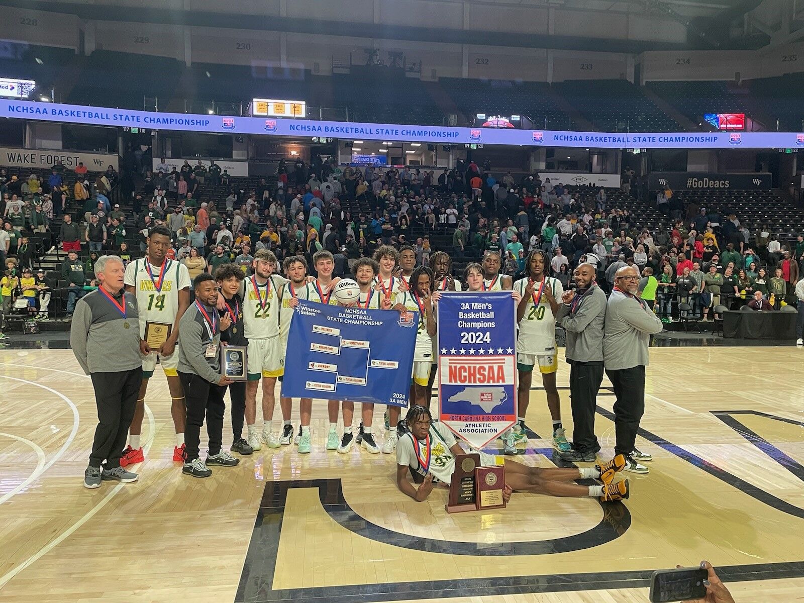 Central Cabarrus Boys’ Basketball Team: Dominant Back-to-Back State Champions with 65-Game Winning Streak