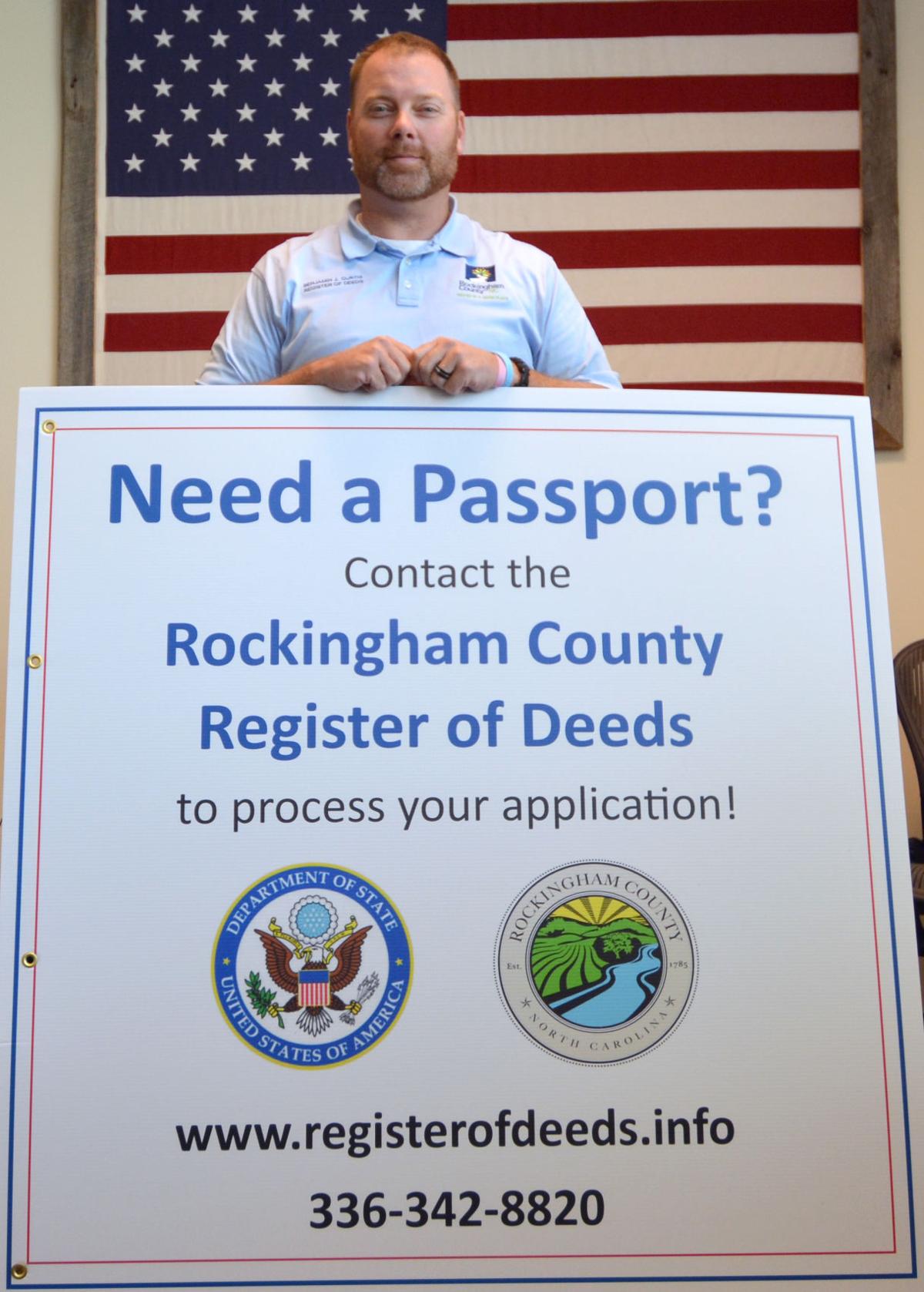 Rockingham County Register of Deeds offers passports State and Region