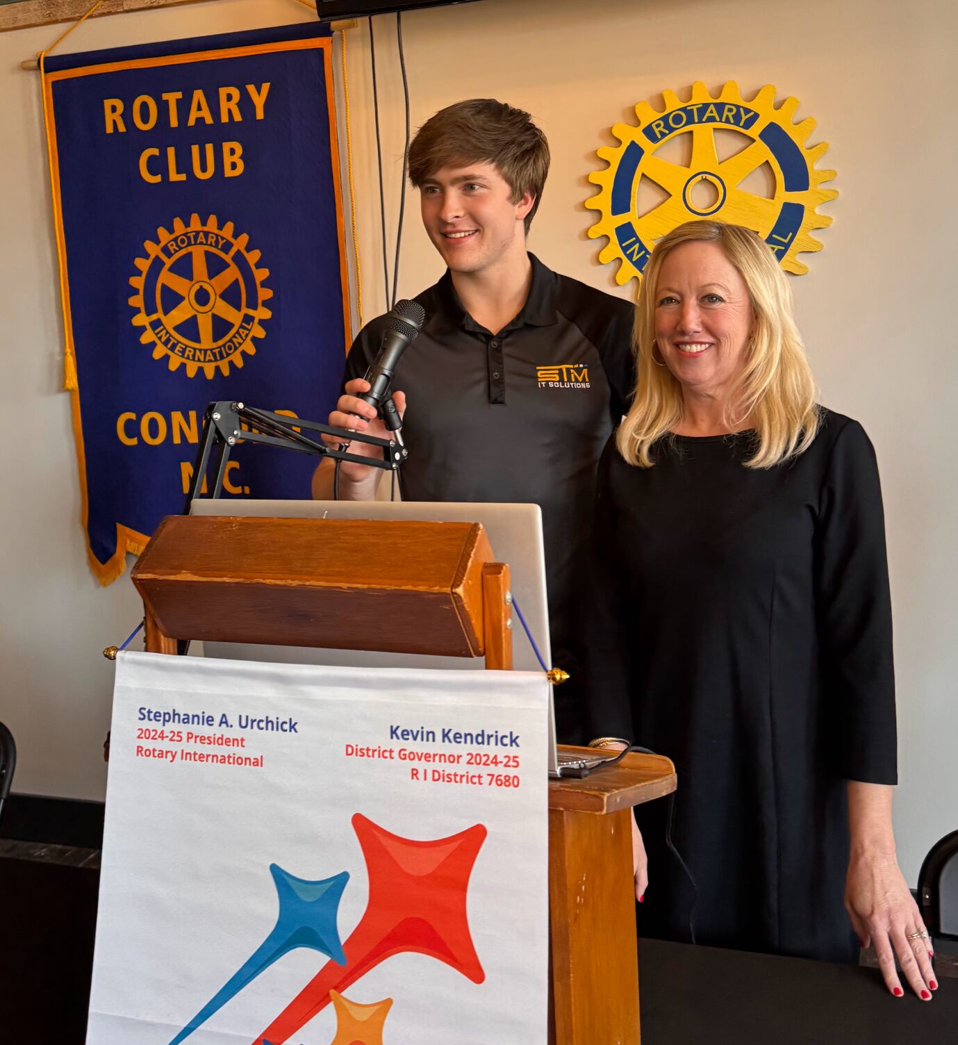 Carter Rice Boston Concord Rotary revives Mrs. C.A. Cannon tradition