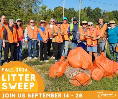 Fall Litter Sweep coming in mid-September