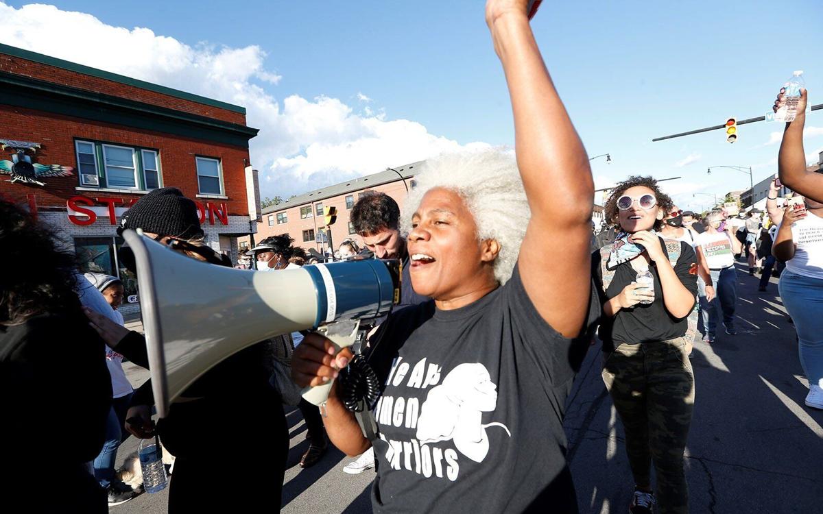 Protests on Hertel Avenue