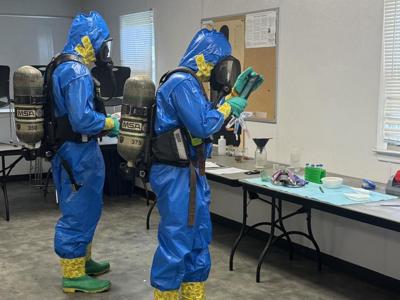 Concord fire, Cabarrus Bomb Squad and FBI have training session