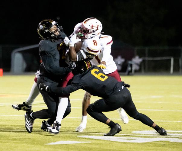 The Red Tornados ended the Bulldogs winning streak in the fourth round of the 2025 NCHSAA Football Championship playoff game 36 - 29.