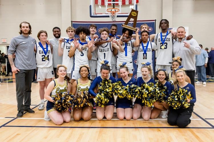The Concord Academy Eagles defeated the High Point Christian Academy Cougars 70-66 to win the 2021-22 NCISAA Class 3A State Championship.