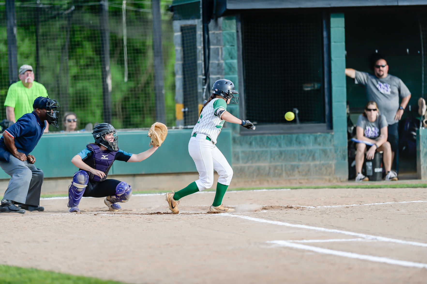 Wednesday nightsoftball action