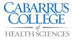 cabarrus college of health science logo