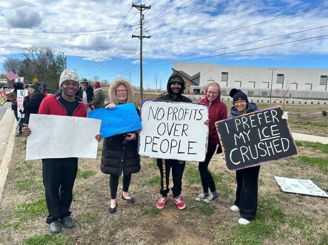 ICE protest