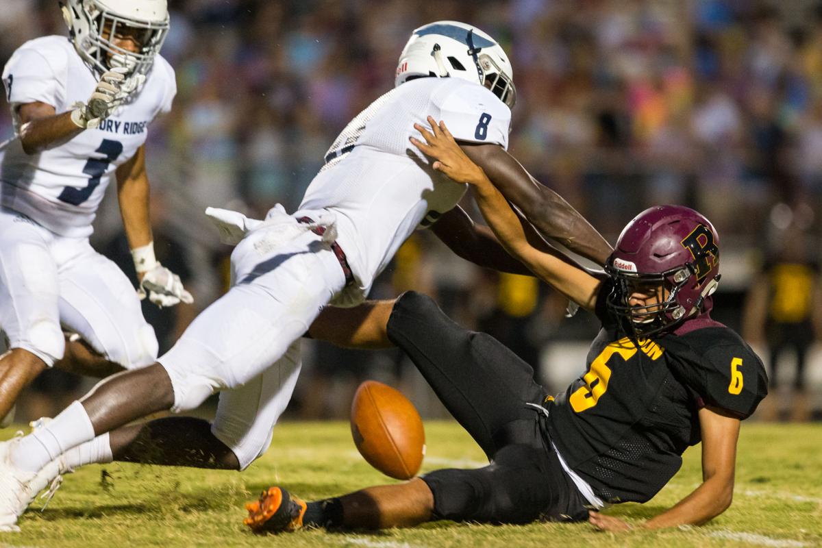 The Ragin' Bulls rebound to defeat the Bulldogs 55-12 at Jay M. Robinson High School