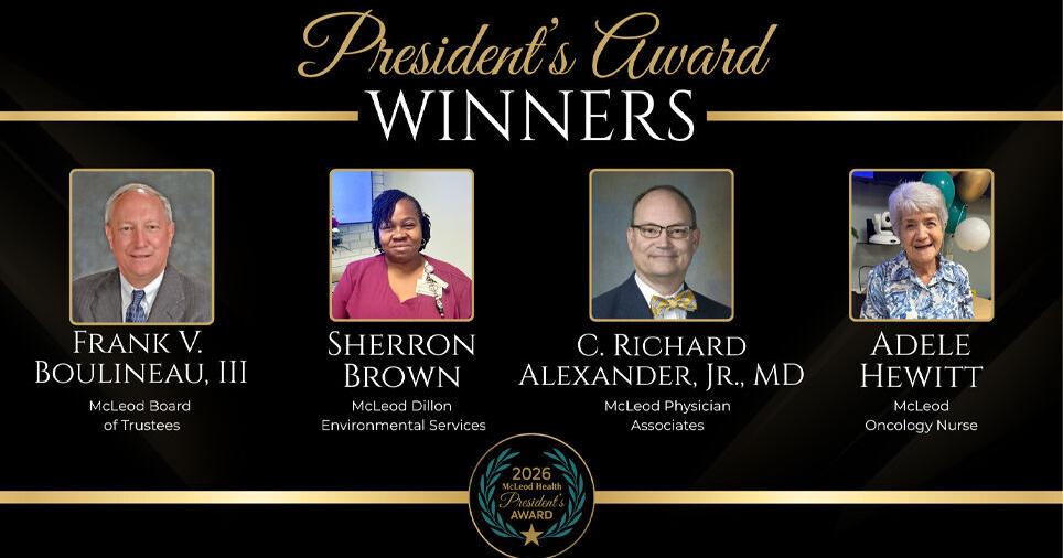 McLeod Health honors inaugural President