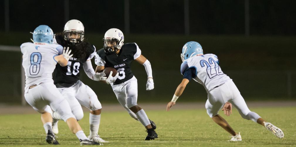 Friday night football action