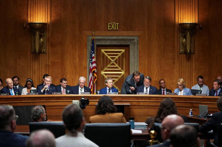 Senate committee to vote on contempt resolution against Fauci, on Capitol Hill in Washington